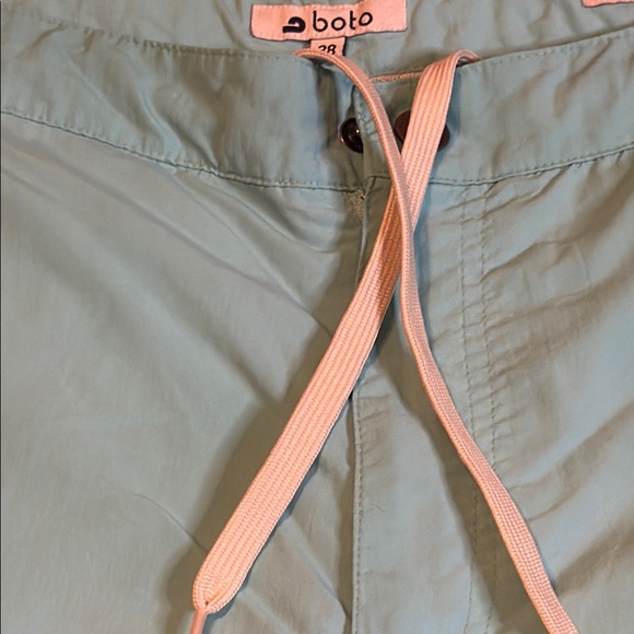 Men's Light Blue Swim Board Shorts - Picture 2 of 9